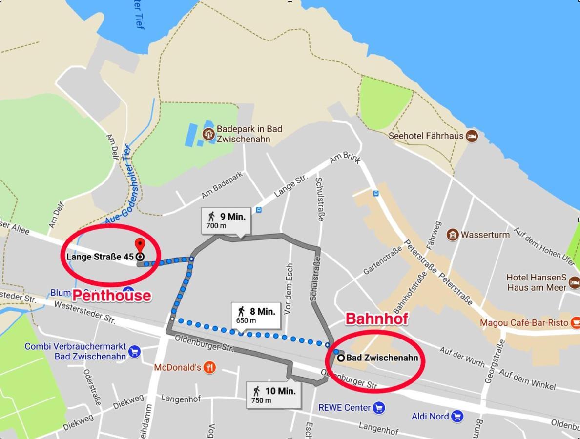 Luxuriose Ferienwohnung Fur 2-4 In Bad Zwischenahn Luaran gambar